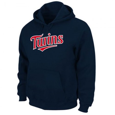 Minnesota Twins Fleece Hitter Navy MLB Hoodie
