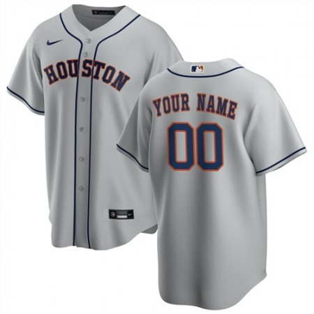 Men's Houston Astros Customized Stitched MLB Jersey Men's Houston Astros Customized Stitched MLB Jersey