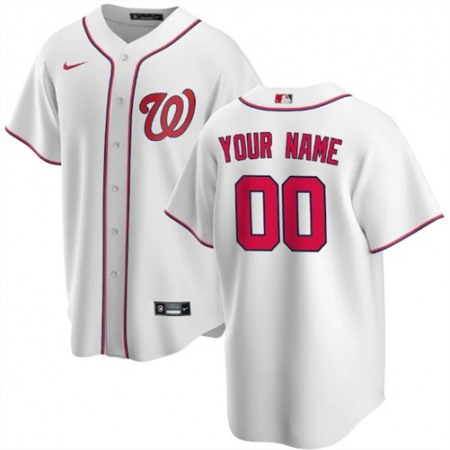 Men's Washington Nationals Customized Stitched MLB Jersey Men's Washington Nationals Customized Stitched MLB Jersey