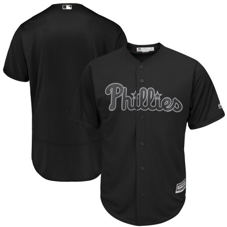 Men's Philadelphia Phillies Black 2019 Players' Weekend Replica Team Stitched MLB Jersey