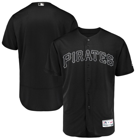 Men's Pittsburgh Pirates Black 2019 Players' Weekend Replica Team Stitched MLB Jersey