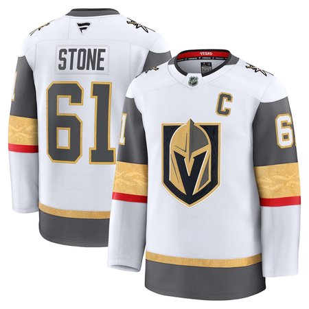 Youth Vegas Golden Knights #61 Mark Stone White Away Jersey
