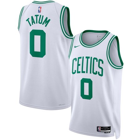 Women's Boston Celtics #0 Jayson Tatum White Swingman Association Edition Jersey