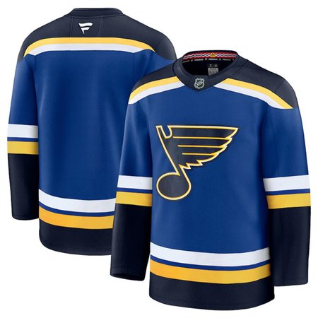 Youth St. Louis Blues Blank Blue 2024-25 Home Stitched Hockey Jersey