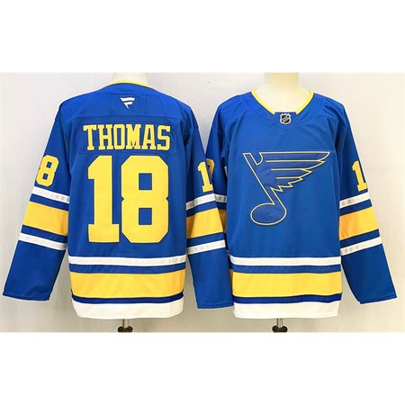 Youth St. Louis Blues #18 Robert Thomas Blue 2025 Stitched Hockey Jersey
