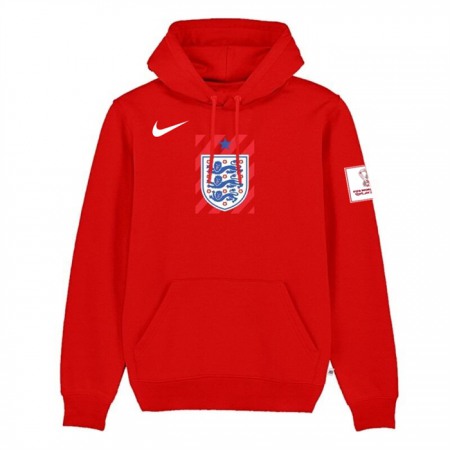 Men's England FIFA World Cup Soccer Hoodie Red