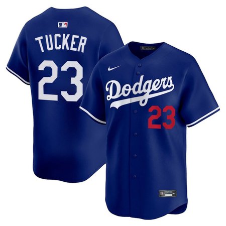 Women's Los Angeles Dodgers #23 Kyle Tucker Navy Home Replica Jersey