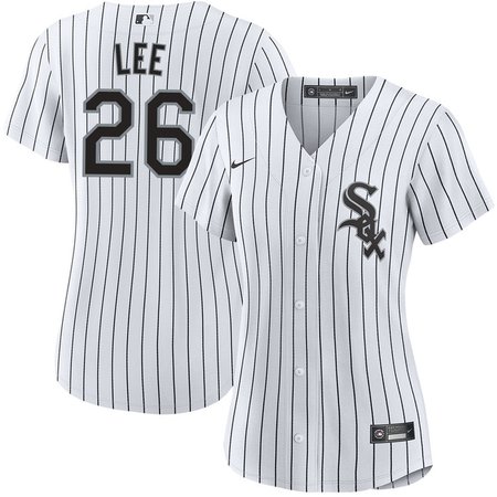 Women's Chicago White Sox #26 Korey Lee White Home Official Player Jersey