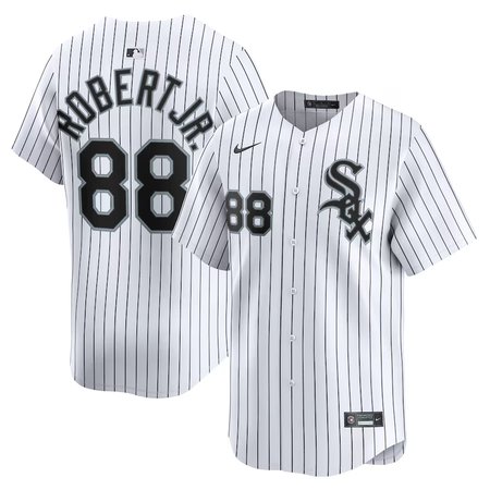 Men's Chicago White Sox #88 Luis Robert Jr. Nike White Home Limited Player Jersey