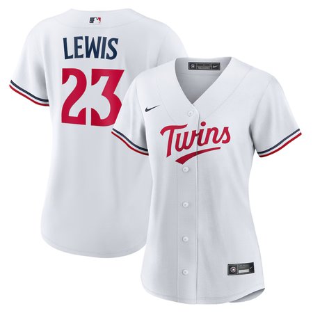 Women's Minnesota Twins #23 Royce Lewis Nike White Home Replica Jersey