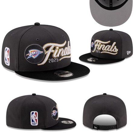 Oklahoma City Thunder 2025 Western Conference Snapback Hat