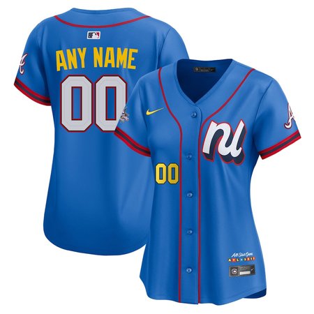 Women's National League Custom Nike Blue 2025 All-Star Edition Limited Player Jersey