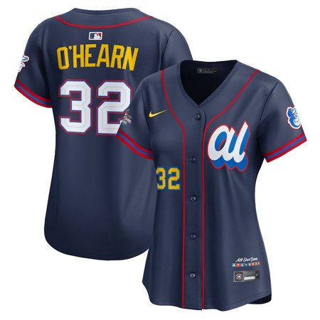 Women's American League #32 Ryan O'Hearn Nike Navy 2025 All-Star Edition Limited Player Jerse