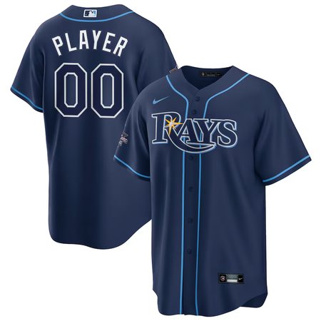 Men's Tampa Bay Rays Nike Navy 2025 MLB All-Star Game Away Custom Replica Jersey