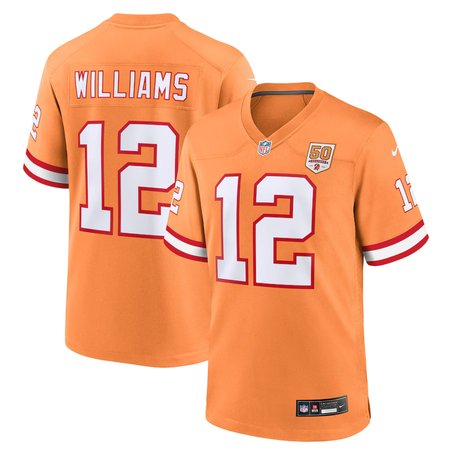 Youth Tampa Bay Buccaneers #12 Doug Williams Nike Creamsicle 50th Season Game Jersey