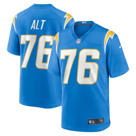 Men's Los Angeles Chargers Joe #76 Alt Nike Powder Blue Player Game Jersey Men's Los Angeles Chargers Joe #76 Alt Nike Powder Blue Player Game Jersey