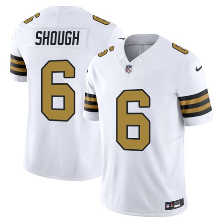 Youth New Orleans Saints #6 Tyler Shough White F.U.S.E Vapor Untouchable Limited Stitched Football Jersey