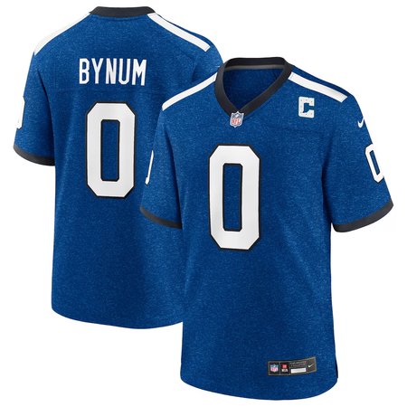 Youth Indianapolis Colts #0 Camryn Bynum Nike Heather Royal Alternate 2 Indiana Nights Game Jersey