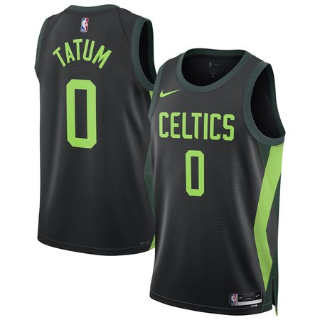 Unisex Boston Celtics Jayson Tatum Nike Black 2024/25 Swingman Player Jersey - City Edition Unisex Boston Celtics Jayson Tatum Nike Black 2024/25 Swingman Player Jersey - City Edition