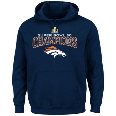 Denver Broncos Super Bowl 50 Champions Choice VIII Hoodie Navy