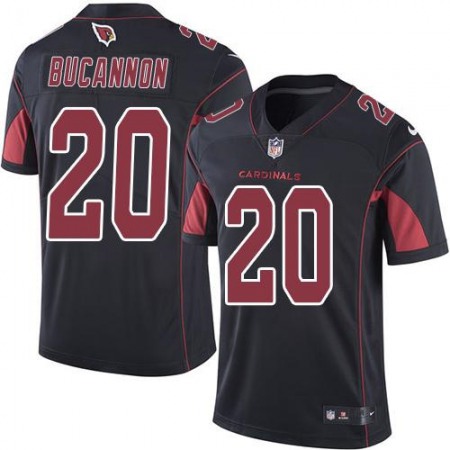 Cardinals #20 Deone Bucannon Black Men's Stitched NFL Limited Rush Jersey