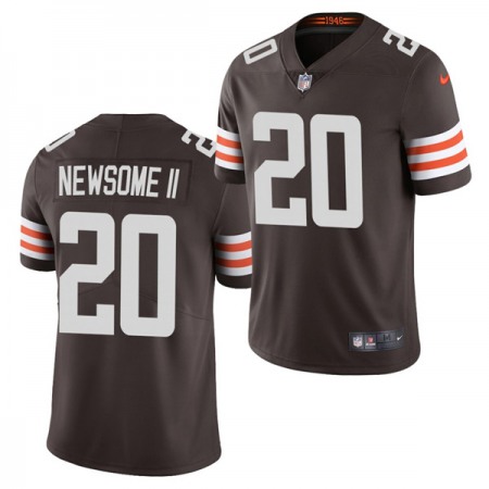 Men's Cleveland Browns #20 Greg Newsome II Brown Vapor Untouchable Limited Stitched NFL Jersey Men's Cleveland Browns #20 Greg Newsome II Brown Vapor Untouchable Limited Stitched NFL Jersey