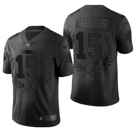 Men's Kansas City Chiefs #15 Patrick Mahomes Black Special Edition Limited Stitched Jersey
