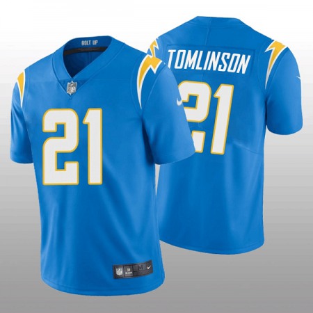 Men's Los Angeles Chargers #21 LaDainian Tomlinson Blue Vapor Untouchable Limited Stitched Jersey Men's Los Angeles Chargers #21 LaDainian Tomlinson Blue Vapor Untouchable Limited Stitched Jersey