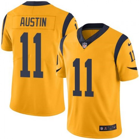 Rams #11 Tavon Austin Gold Men's Stitched NFL Limited Rush Jersey