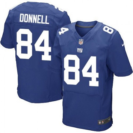 Giants #84 Larry Donnell Royal Blue Team Color Men's Stitched NFL Elite Jersey