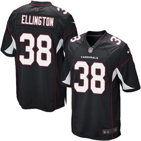 Cardinals #38 Andre Ellington Black Alternate Youth Stitched NFL Elite Jersey