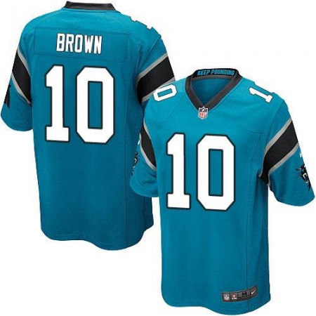 Panthers #10 Corey Brown Blue Alternate Youth Stitched NFL Elite Jersey