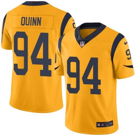 Rams #94 Robert Quinn Gold Youth Stitched NFL Limited Rush Jersey