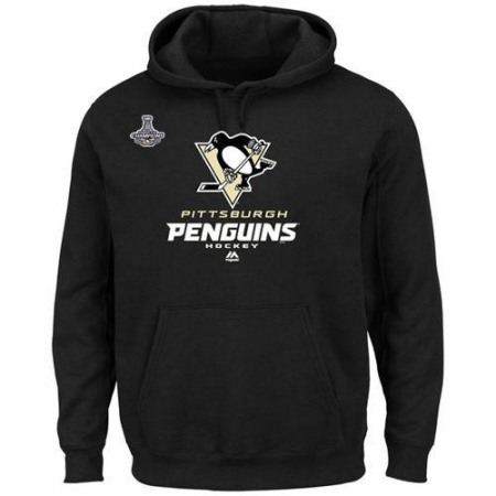 Pittsburgh Penguins Critical Victory VIII 2016 Stanley Cup Champions Pullover Hoodie Black