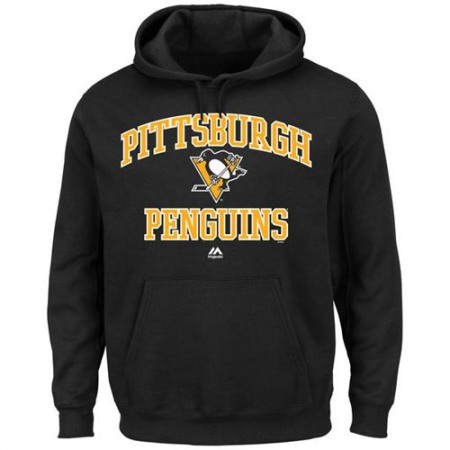 Pittsburgh Penguins Heart & Soul Hoodie Black