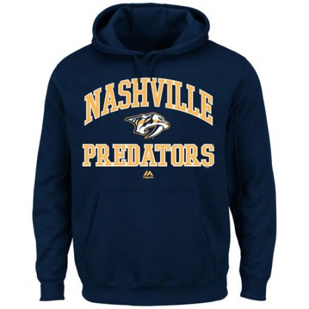 Nashville Predators Heart & Soul Hoodie Navy Blue