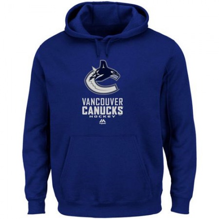 Vancouver Canucks Critical Victory VIII Fleece Hoodie Blue